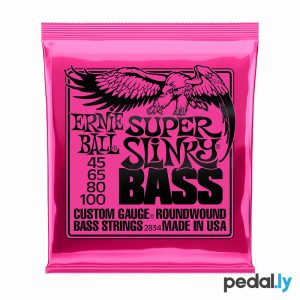 Ernie Ball Regular Slinky Bass Strings 45-100 gauge P02834 from Pedally