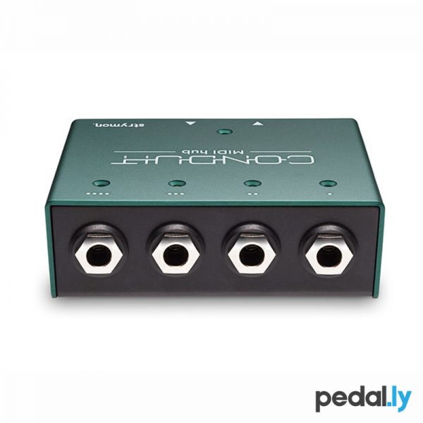 Strymon Conduit MIDI Hub Pedal from Pedally Z12A-CONDUIT back view