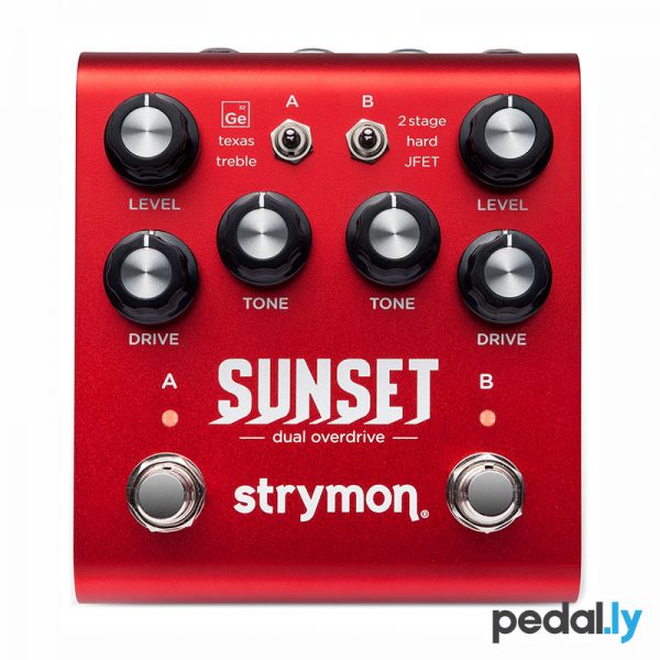 Strymon Sunset Dual Overdrive Pedal from Pedally Z12A-SNST