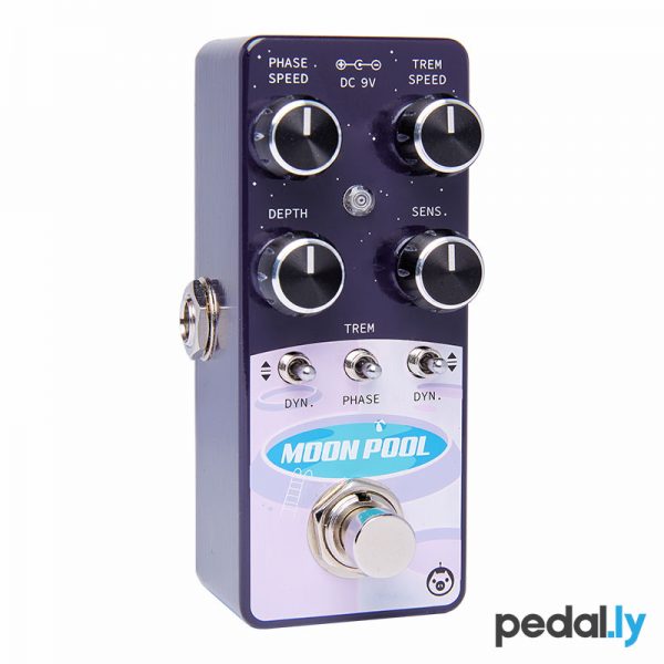 Pigtronix Moon Pool Modulation Pedal EMTP from Pedally angle view