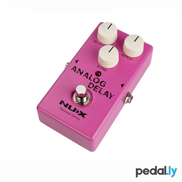 NUX Analog Delay Pedal from Pedally side 1