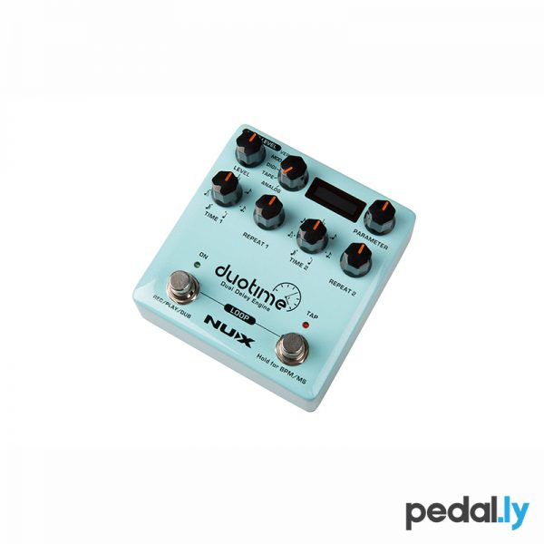 NUX Duotime Dual Delay Engine Pedal from Pedally 3