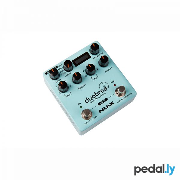 NUX Duotime Dual Delay Engine Pedal from Pedally 2