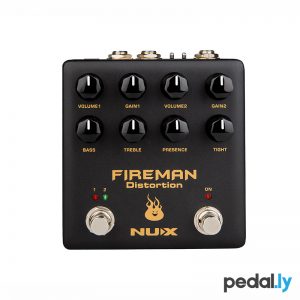 NUX Fireman Distortion Pedal from Pedally