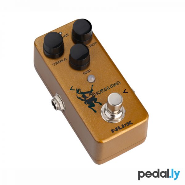 NUX Horseman klon clone Pedal from Pedally side view