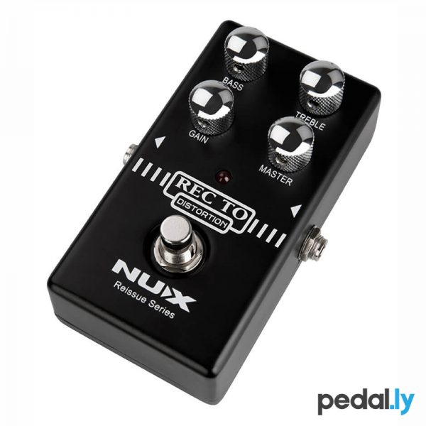 NUX Recto Distortion Pedal from Pedally side view 2