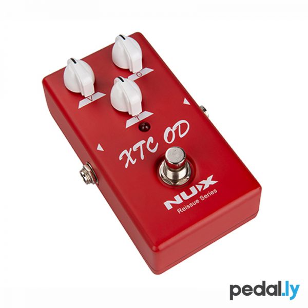 NUX XTC Overdrive Distortion Pedal from Pedally side 1