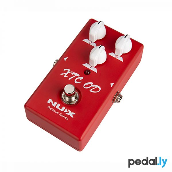 NUX XTC Overdrive Distortion Pedal from Pedally side 2