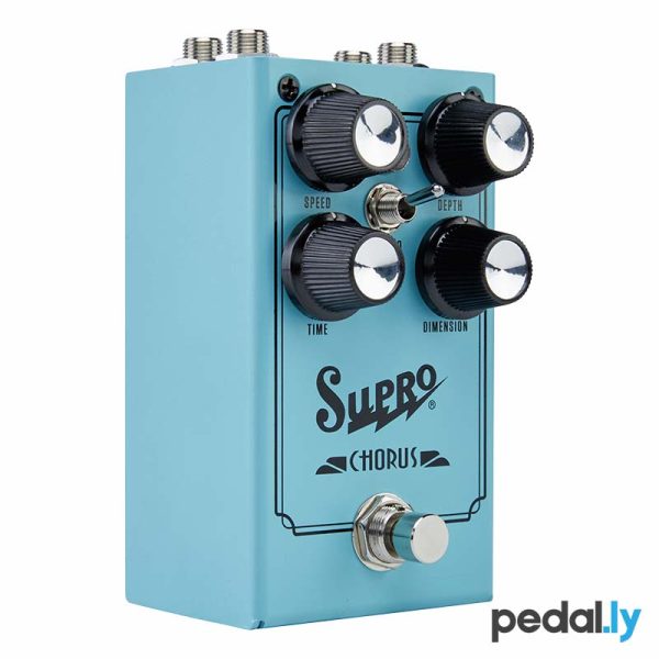 Supro Chorus Pedal from Pedally 1307 left side view