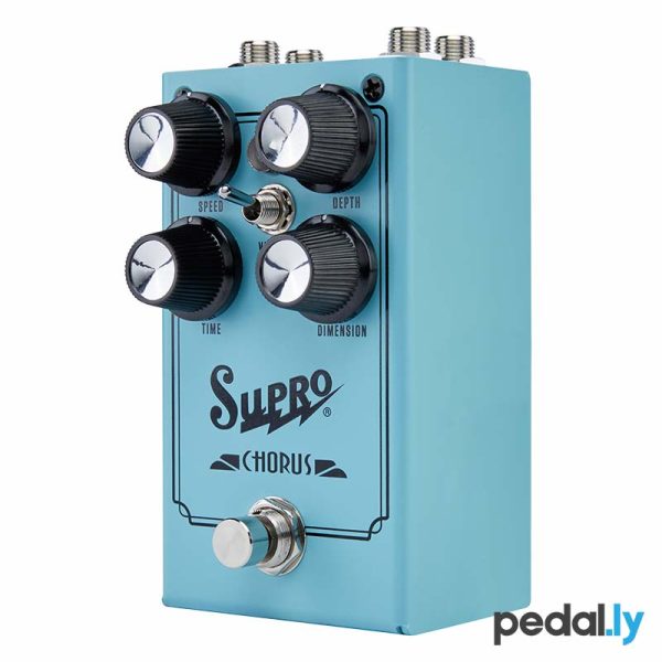 Supro Chorus Pedal from Pedally 1307 right side view