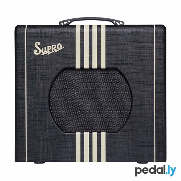 Supro Delta King 10 Black Cream Guitar Amp from Pedally