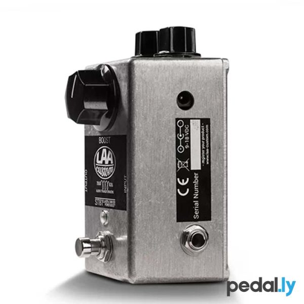 LAA-Custom ST81 Power Boost Pedal from Pedally side view