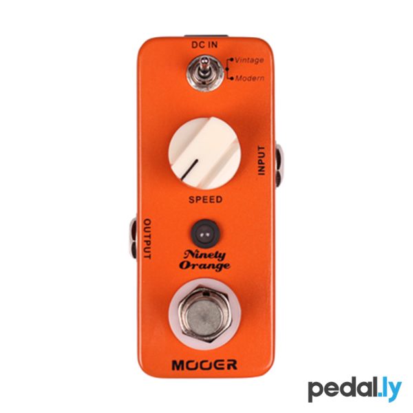 Mooer Ninety Orange phaser pedal from pedally ME-MPH-1