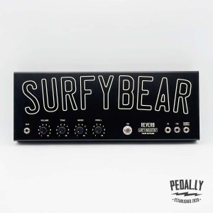 Surfy Industries SurfyBear Metal Black with SurfyPan Reverb Unit Version 2.1 from Pedally