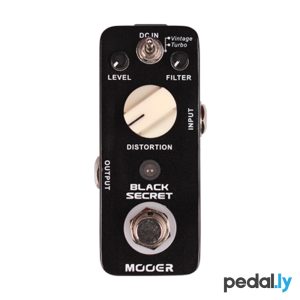 mooer black secret distortion pedal from pedally mds1