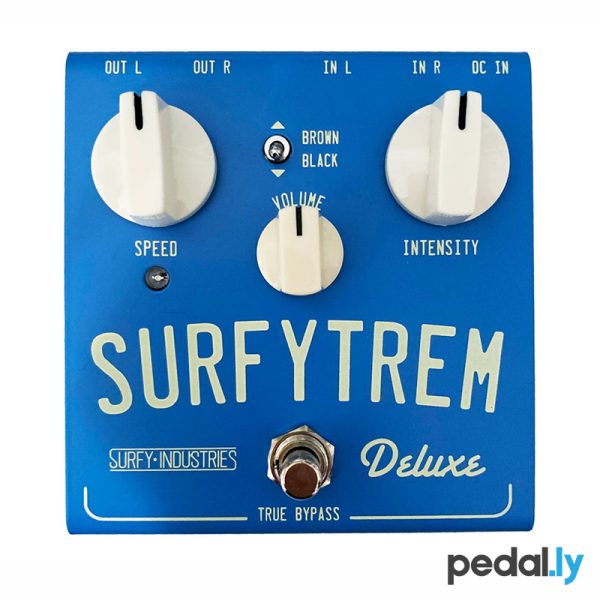 Surfy Industries SurfyTrem Deluxe Tremolo Pedal from Pedally