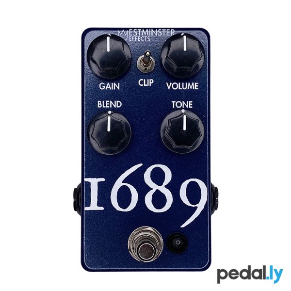 Westminster Effects 1689 Overdrive V2 Pedal from Pedally WE-1689 klone