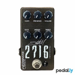 Westminster Effects 2716 Seth Morrison Signature Distortion Pedal from Pedally WE-2716