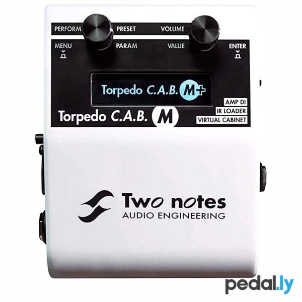 two notes torpedo cab m plus from pedally tncabm+