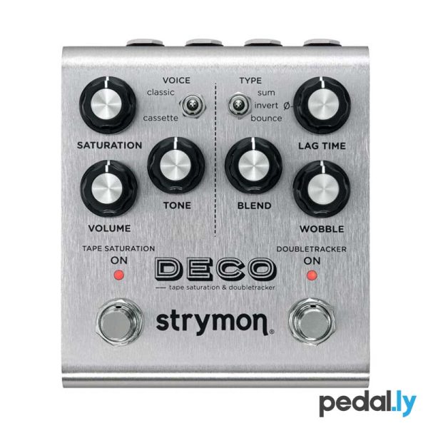 Strymon Deco V2 Tape Saturation and Doubletracker Effects Pedal from Pedally Z12A-DCO2-1