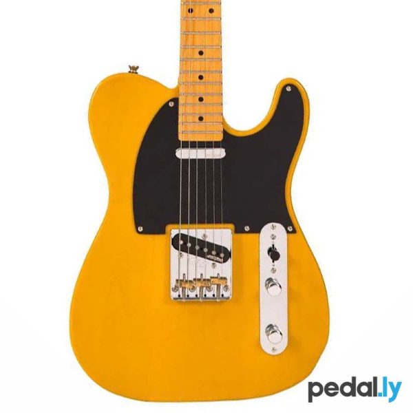 vintage v52 reissued electric guitar butterscotch from Pedally v52bs