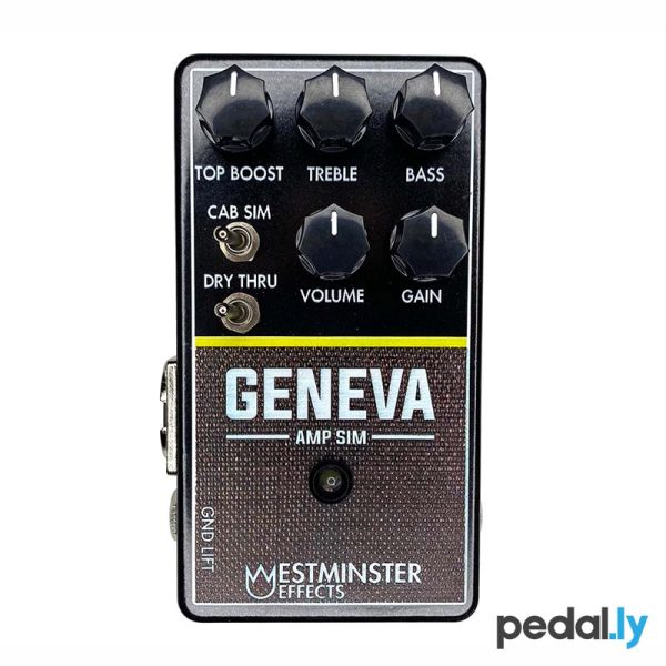 Westminster Effects Geneva Amp Sim V2 Pedal from Pedally Vox AC30