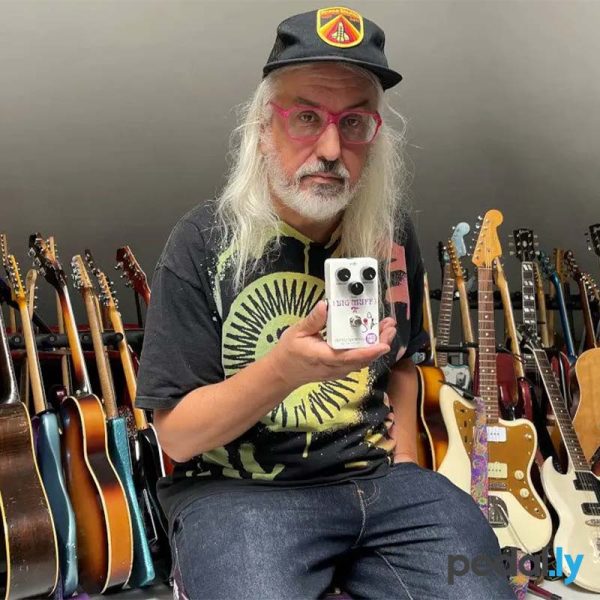 Electro-Harmonix J Mascis Ram's Head Big Muff PI Fuzz Pedal from pedally signature photo