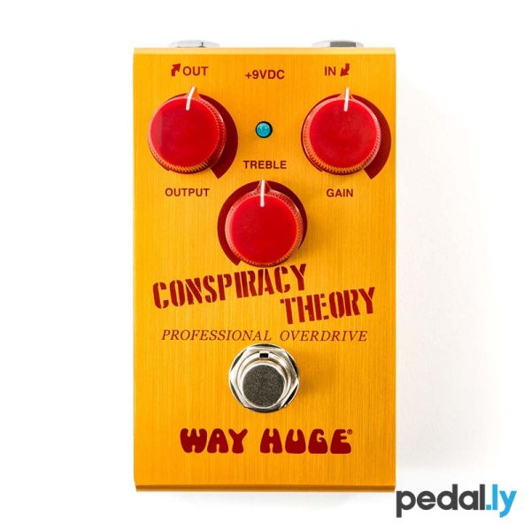 Way Huge Smalls Conspiracy Theory Professional Overdrive Pedal from Pedally WM20 klon klone