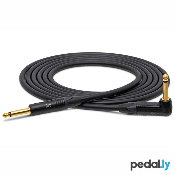 Hosa Edge 20ft Straight to Right Guitar Cable from Pedally CGK-020R