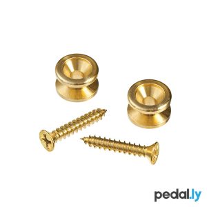 D'Addario Brass End Pin - Brass from Pedally PWEP302