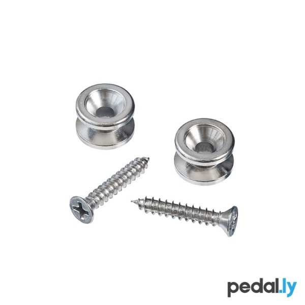 D'Addario Brass End Pin - Chrome from Pedally PWEP202