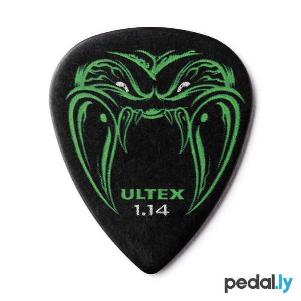 Dunlop James Hetfield's Black Fang Pick 1.14mm - 6 Pack from Pedally PH112P114