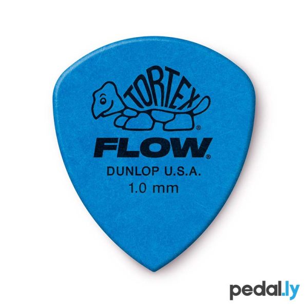 Dunlop Tortex® Flow Guitar Pick 1.0mm - 12 Pack from Pedally 558P1.0 558P100