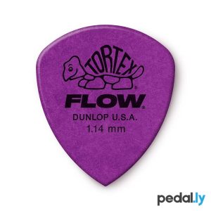 Dunlop Tortex® Flow Guitar Pick 1.14mm - 12 Pack from Pedally 558P1.14 558P114