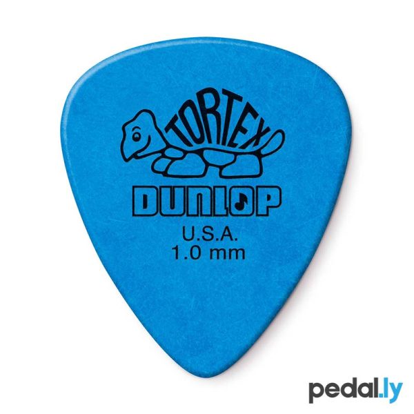 Dunlop Tortex® Standard Pick 1.0mm - 12 Pack from Pedally 418P1.0