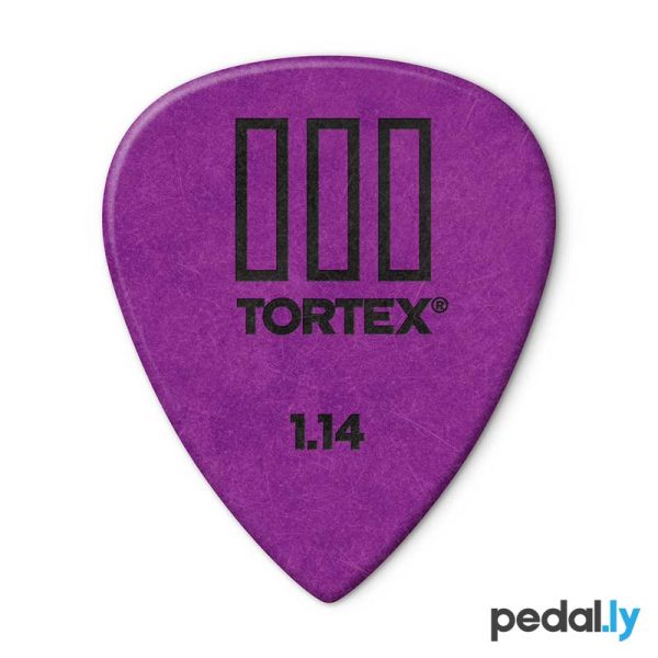 Dunlop Tortex® TIII Guitar Pick 1.14mm - 12 Pack from Pedally 462P1.14 462P114