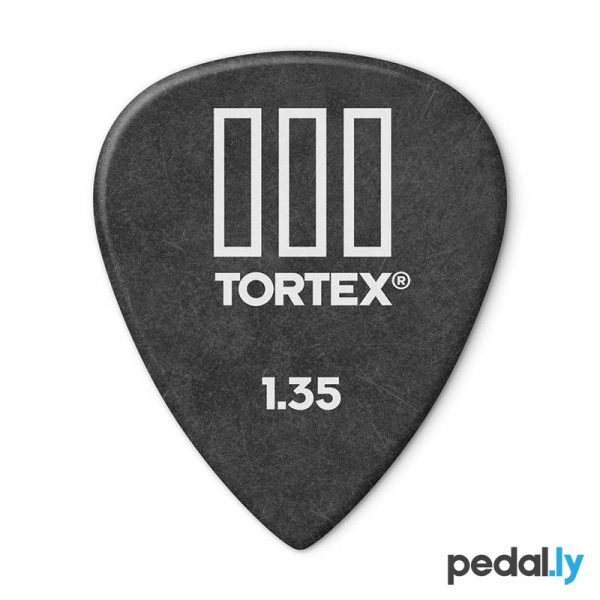 Dunlop Tortex® TIII Guitar Pick 1.35mm - 12 Pack from Pedally 462P1.35 462P135