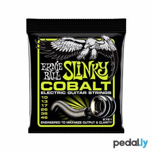 Ernie Ball Regular Slinky Cobalt Electric Guitar Strings 10-46 Gauge from Pedally P02721