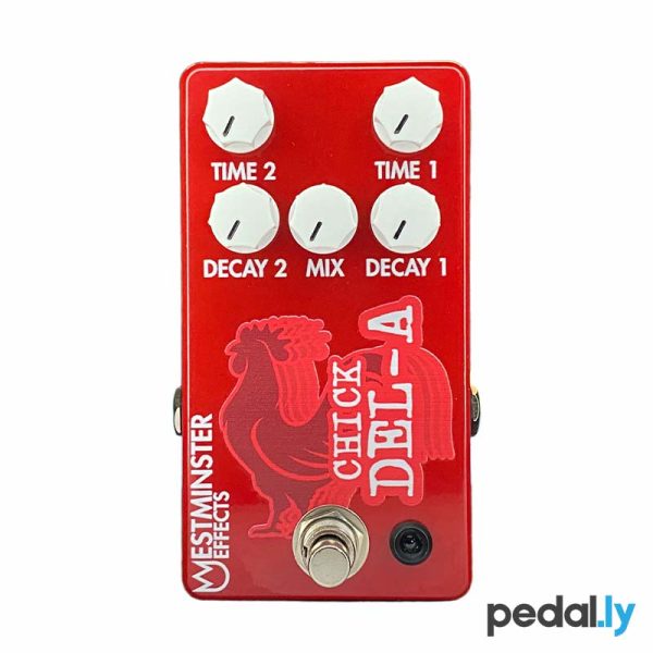 Westminster Effects Chick-del-A V3 Delay Pedal from Pedally we-cda-v3