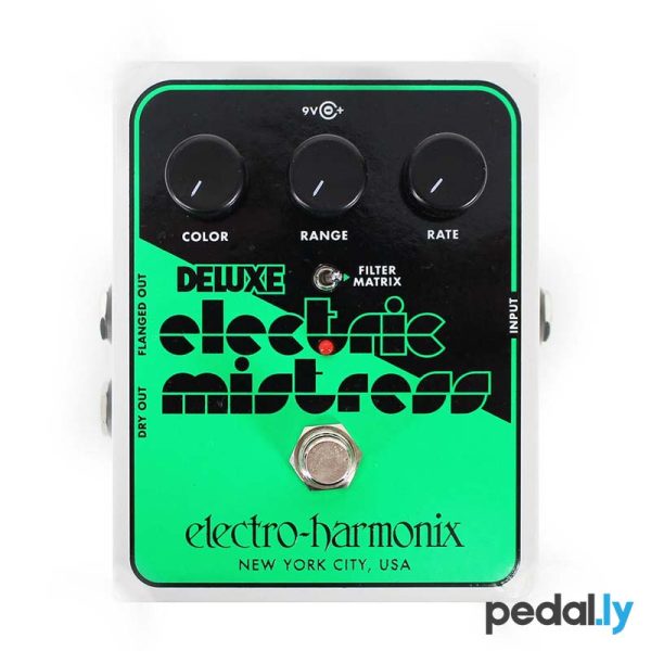 Electro-Harmonix Deluxe Electric Mistress XO Analog Flanger Pedal from Pedally