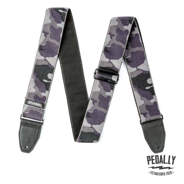 Dunlop Jacquard Ranger Blue Camo Guitar Strap from Pedally D6717