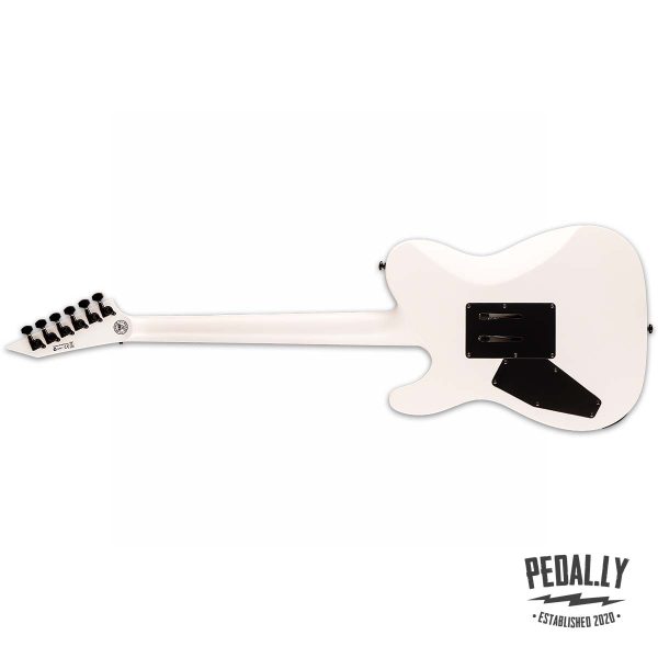 ESP LTD Eclipse '87 Pearl White Electric Guitar from Pedally LECLIPSE87PW back side