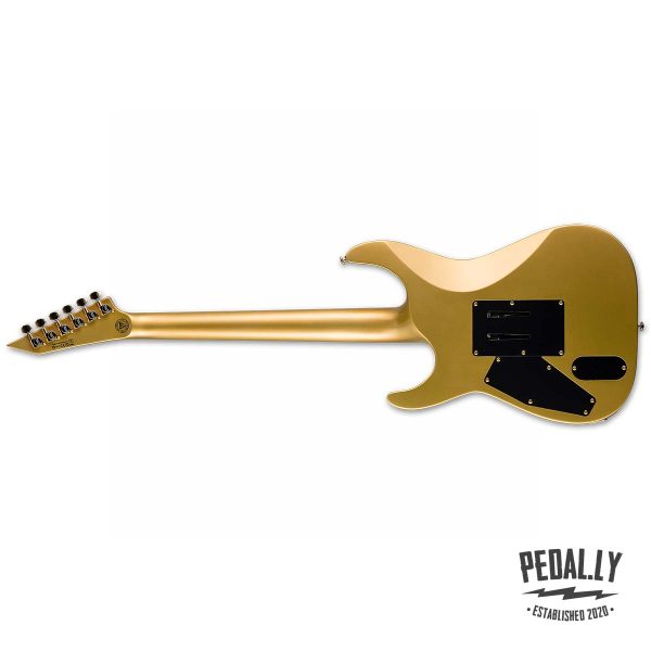 ESP LTD M-1 Custom '87 Metallic Gold Electric Guitar from Pedally LM1CTM87MGO back side