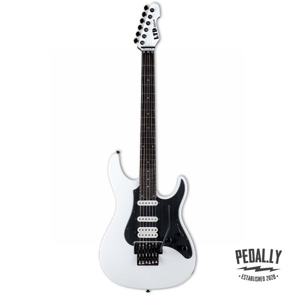 ESP LTD SN-1000FR Snow White Electric Guitar from Pedally LSN1000FRSW