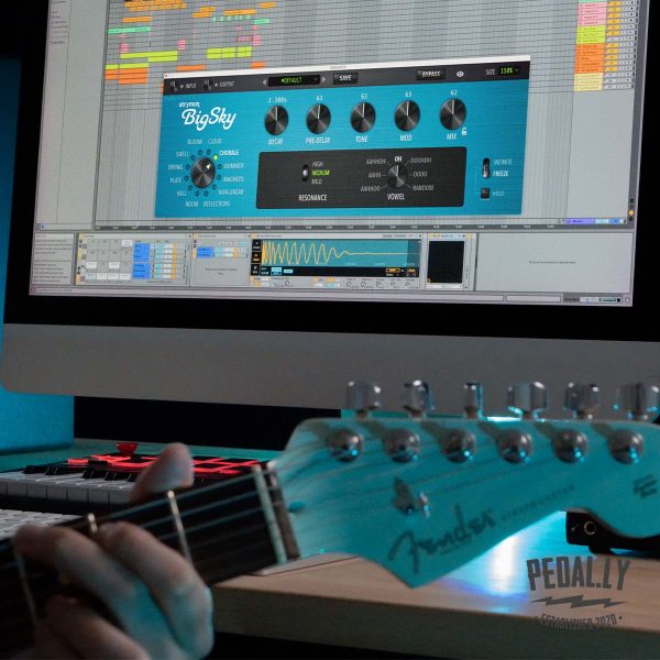 Strymon BigSky Reverb Plugin Software from Pedally with guitar SWPI-BSKY