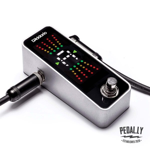 D'Addario Chromatic Pedal Tuner from Pedally PW-CT-20 side view