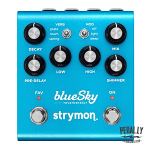 Strymon BlueSky V2 Reverberator Reverb Pedal from Pedally Z12A-BLS2-1