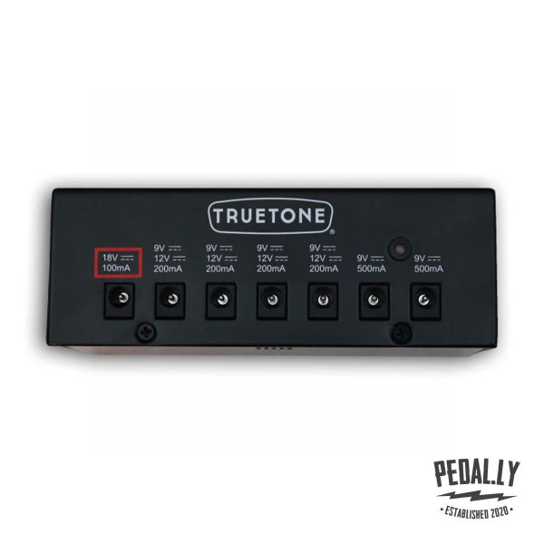 Truetone 1 SPOT Pro CS7 Pedal Power Supply from Pedally 9v and 18v output