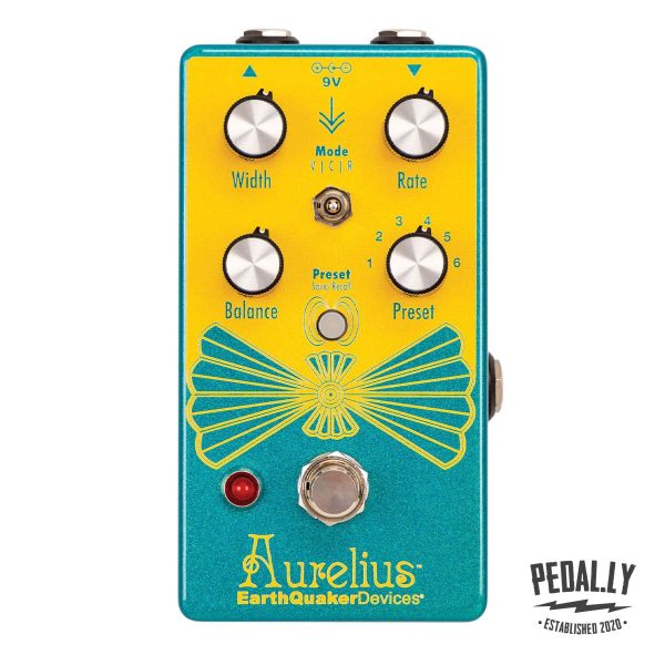 EarthQuaker Devices Aurelius Tri-Voice Chorus Pedal from Pedally