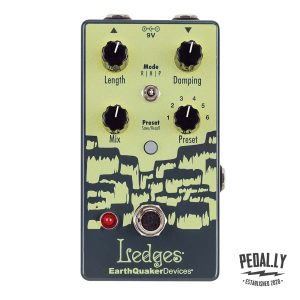 EarthQuaker Devices Ledges Tri-Dimensional Reverberation Machine Reverb Pedal from Pedally